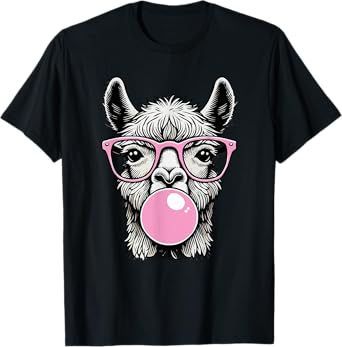 Cute Llama Shirt for Women Funny Llama Lovers T-Shirt