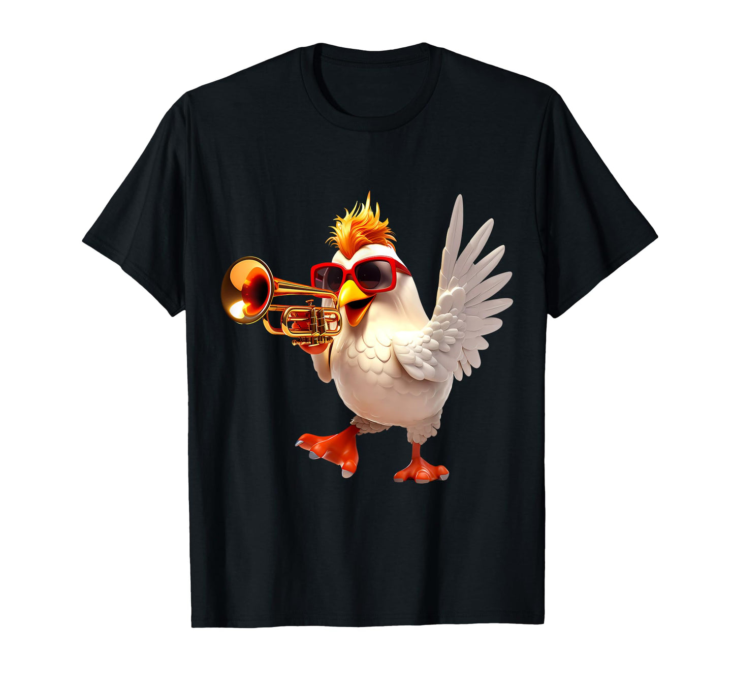 Chicken Trumpet T-Shirt