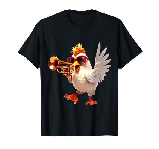Chicken Trumpet T-Shirt