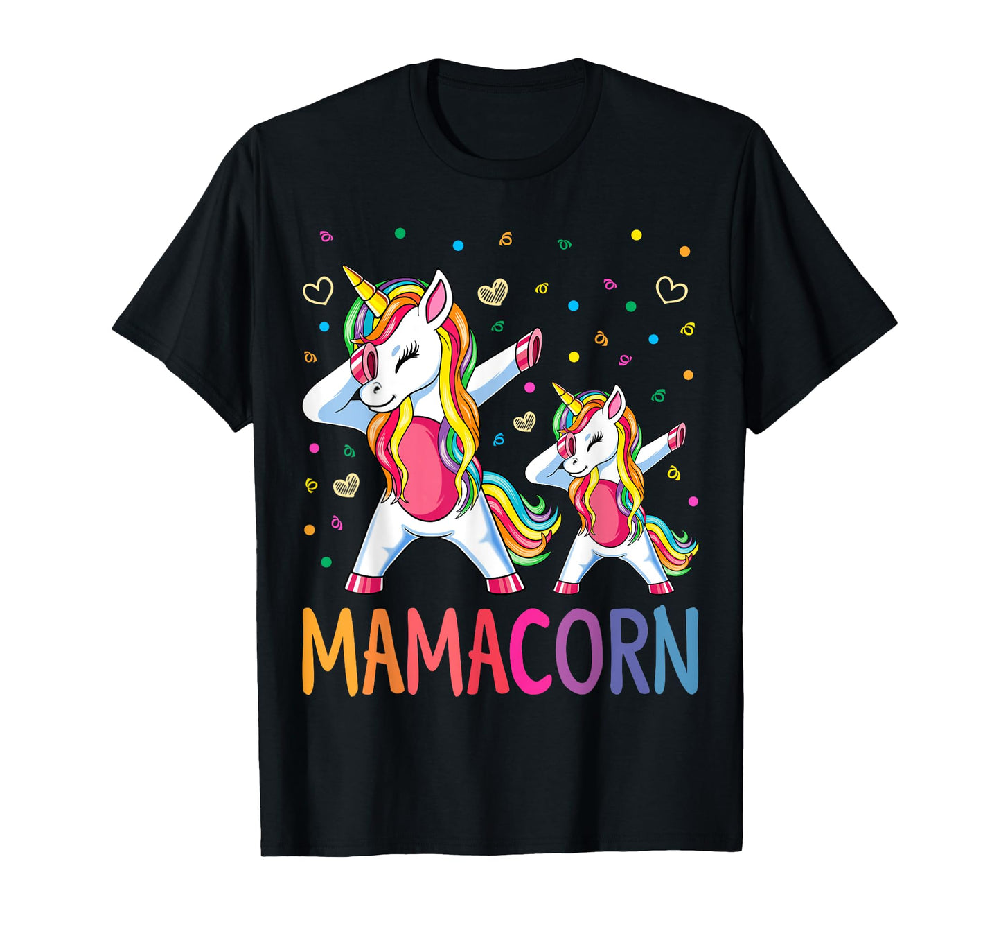 Funny Mamacorn Unicorn Costume Mom Mother's Day T-Shirt