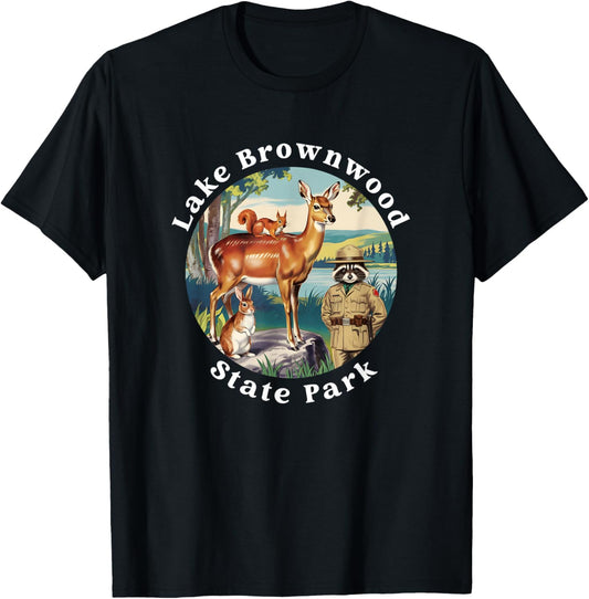 Lake Brownwood State Park Texas Outdoors Vacation Souvenir T-Shirt