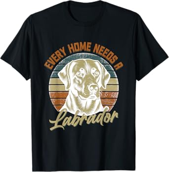 Labrador Retriever Dog Dogs US Flag Duck Hunter Men Women Kids T-Shirt