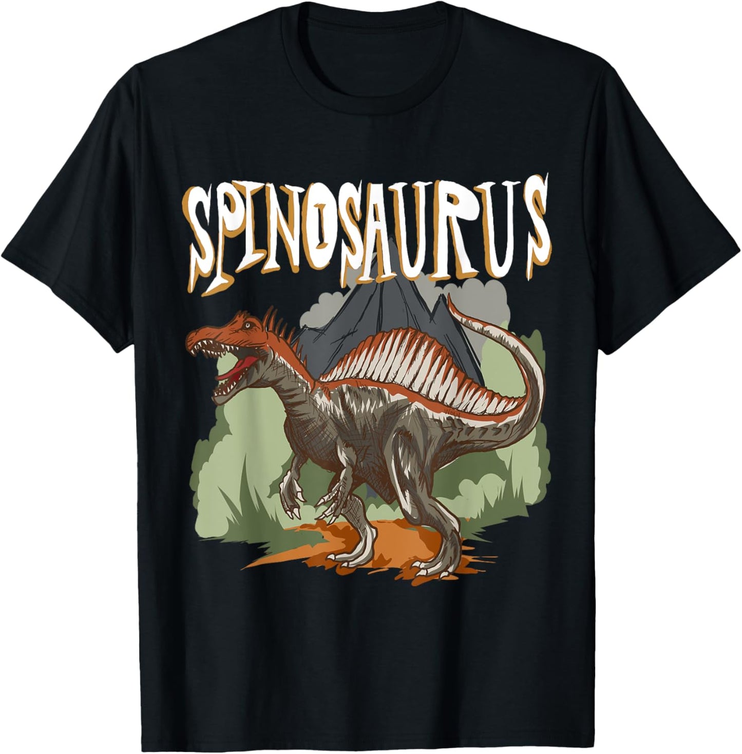 Spinosaurus - Dino Lover Dinosaur Identification T-Shirt