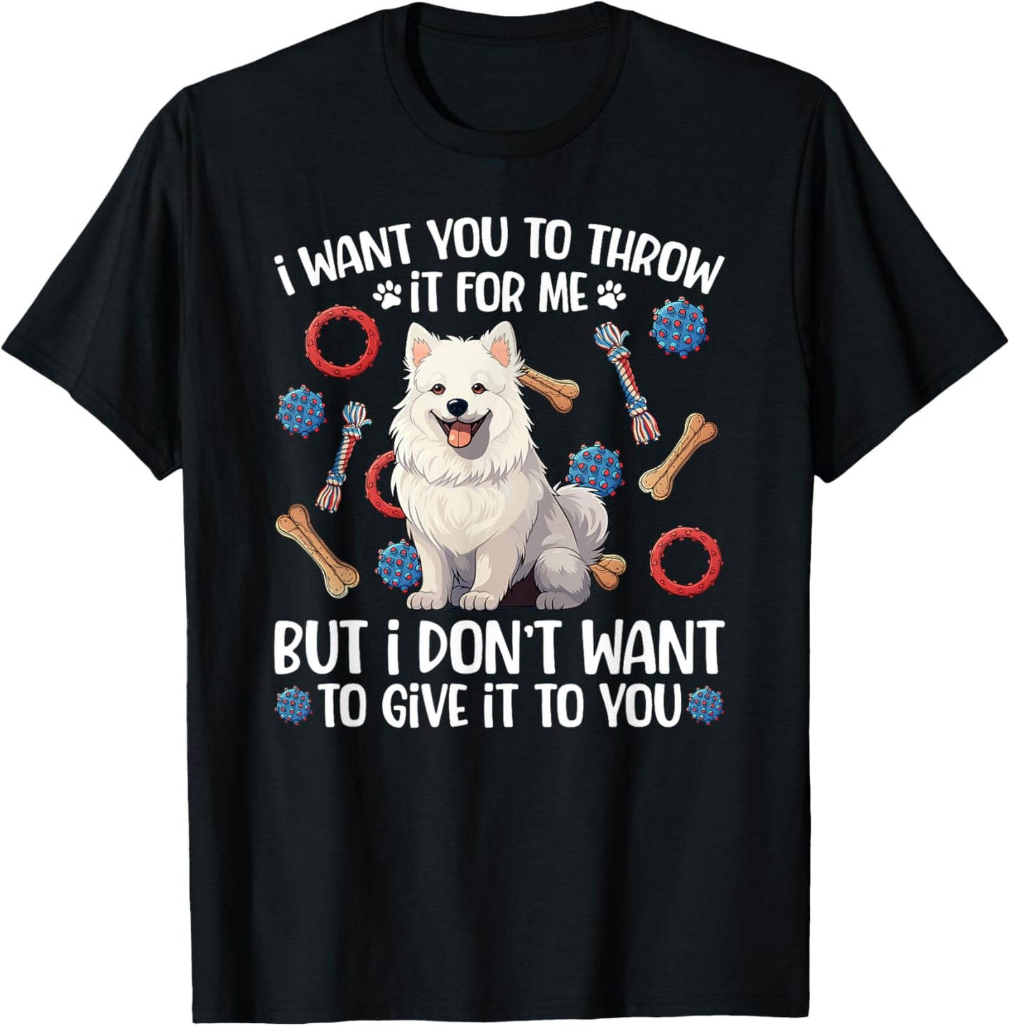 American Eskimo Owner Funny American Eskimo Dog Lover T-Shirt