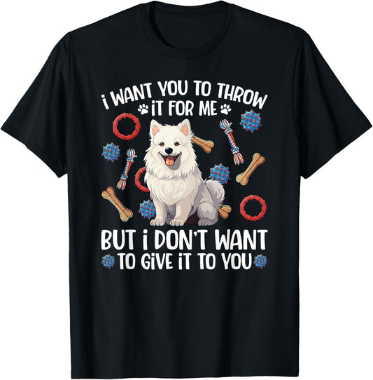 American Eskimo Owner Funny American Eskimo Dog Lover T-Shirt