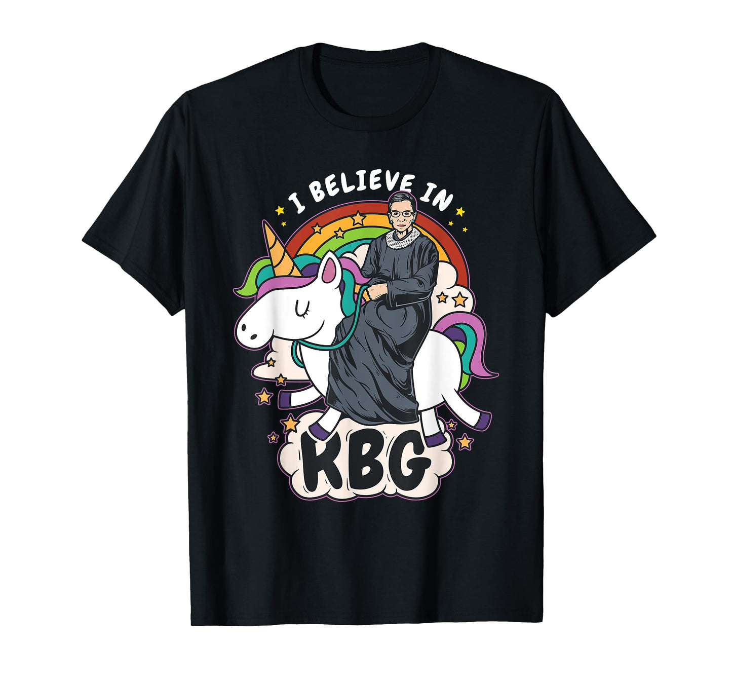 I Believe In RBG Unicorn Feminist T-Shirt T-Shirt
