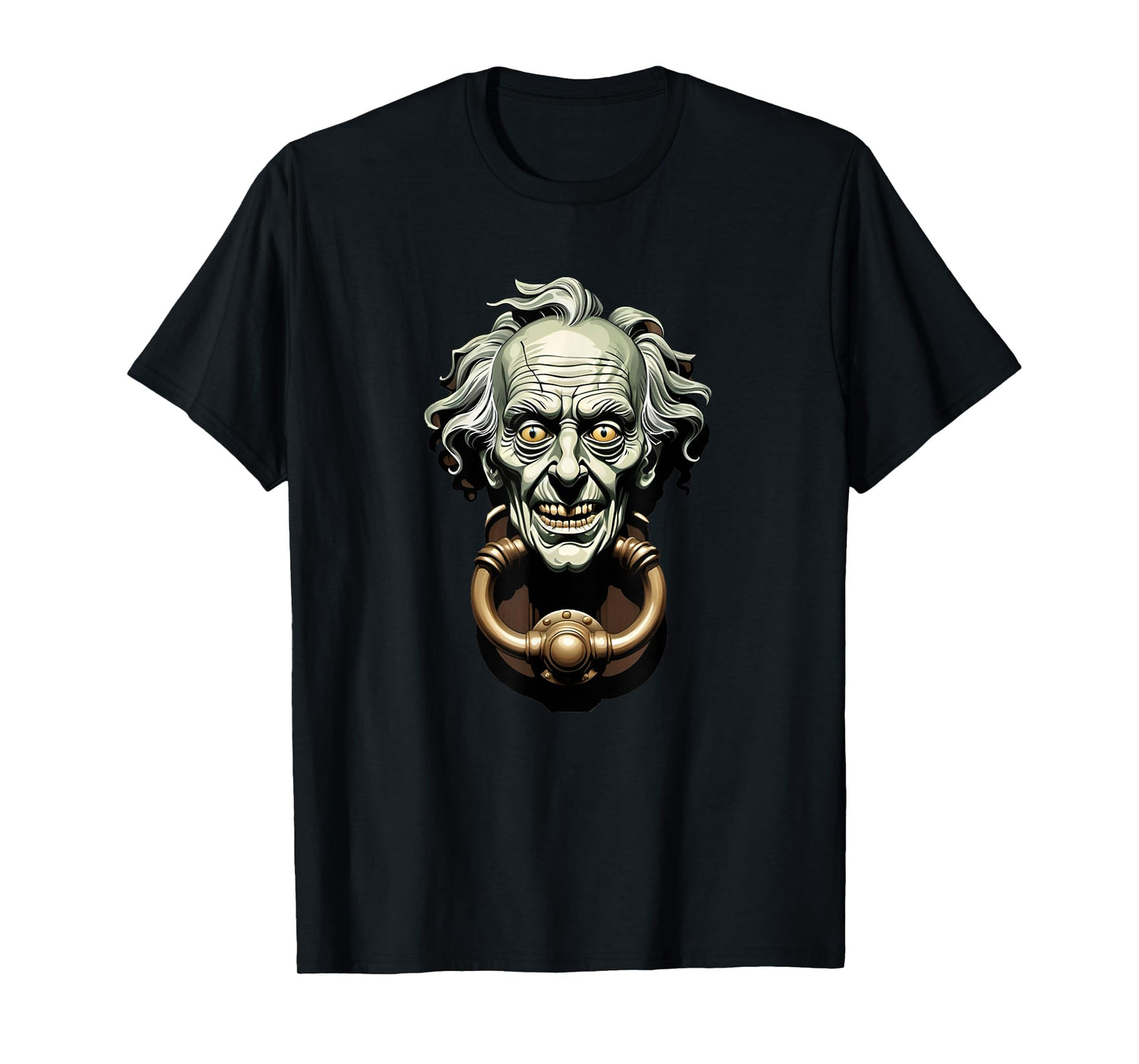 Jacob Marley's Ghost - The Door Knocker of Ebeneezer Scrooge T-Shirt