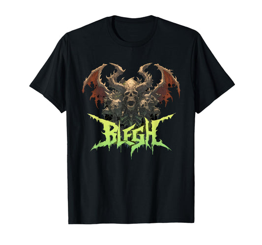 Blegh | Heavy Hardcore Metal Music | Metalcore Scream T-Shirt