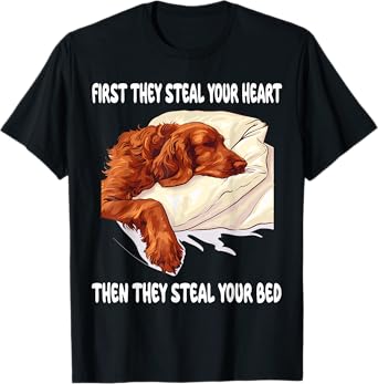 Irish Setter Sleeping Pajamas Nightgown T-Shirt