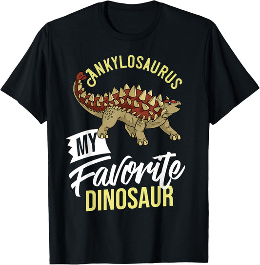 Ankylosaurus Dinosaur Gift Dino Fossil T-Shirt