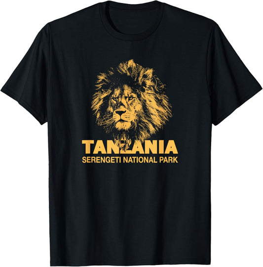 AFRICA Serengeti National Park African Safari Lion T-Shirt