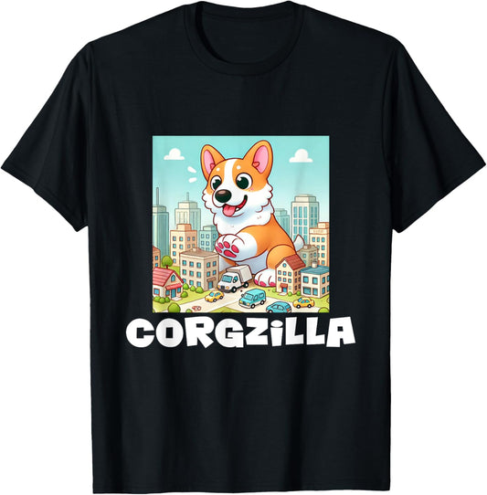 Corgzilla Corgi Shirt T-Shirt