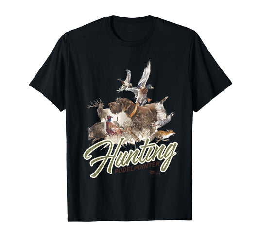 Pudelpointer Hunting Dog Tshirt Men Women Girls Kids T-Shirt
