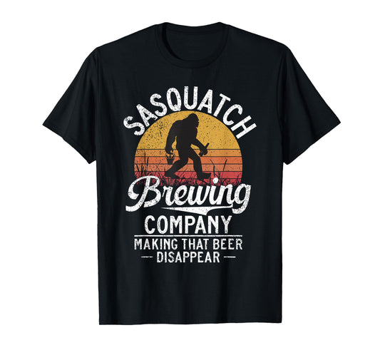 Sasquatch Bigfoot Brewing Beer T-Shirt