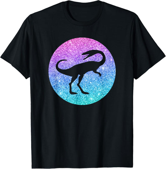 Cute Coelophysis Dinosaur Gift For Girls Teens And Women T-Shirt
