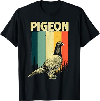 Funny Pigeon Design For Men Women Pigeon Costume Bird Lovers T-Shirt