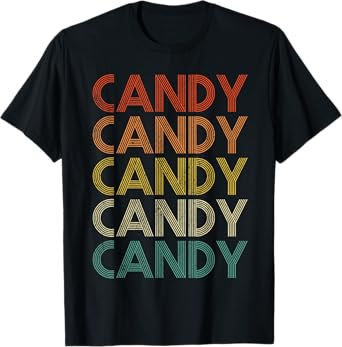 Candy Retro Vintage T-Shirt
