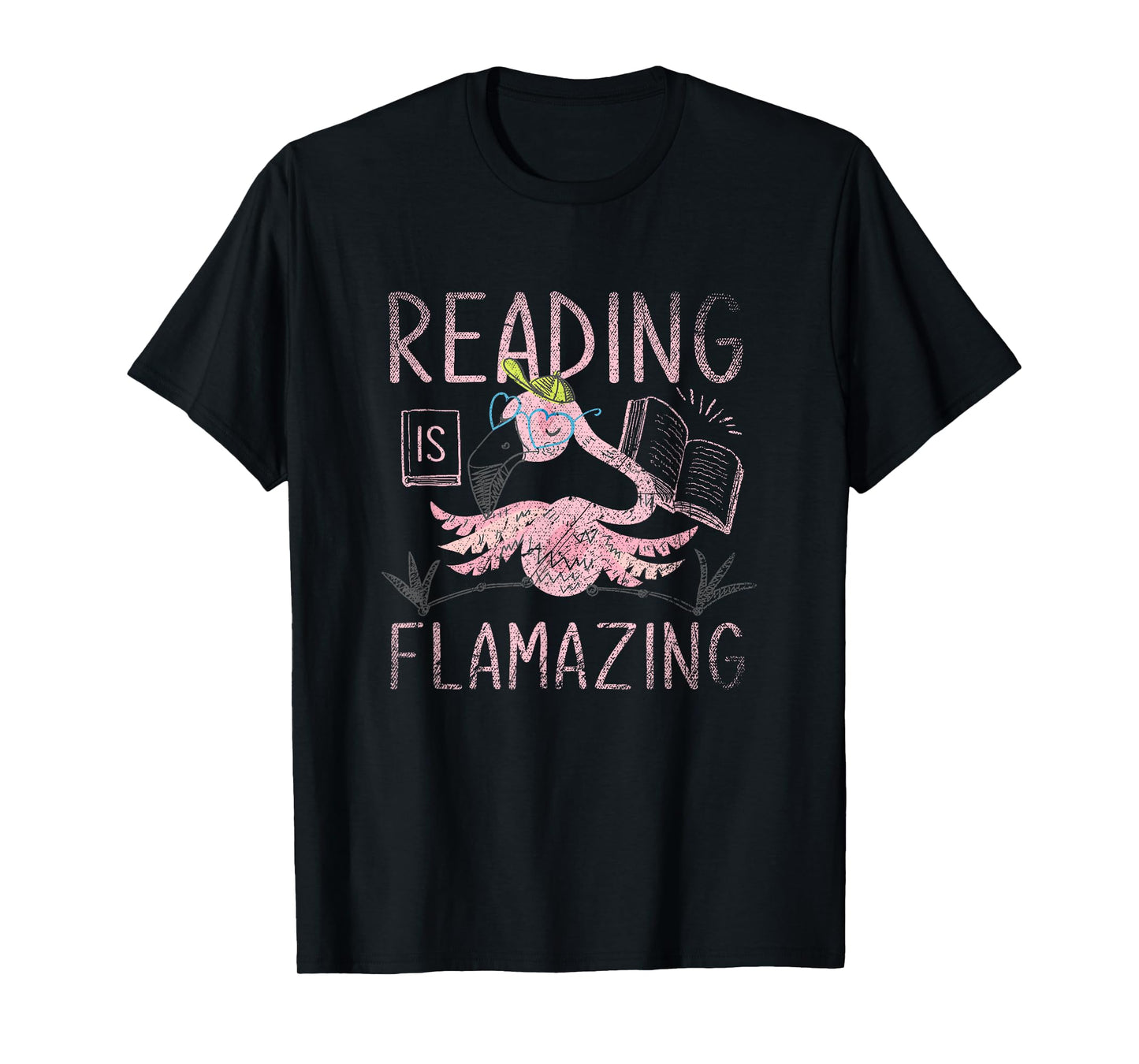 Reading Is Flamazing Flamingo T-Shirt