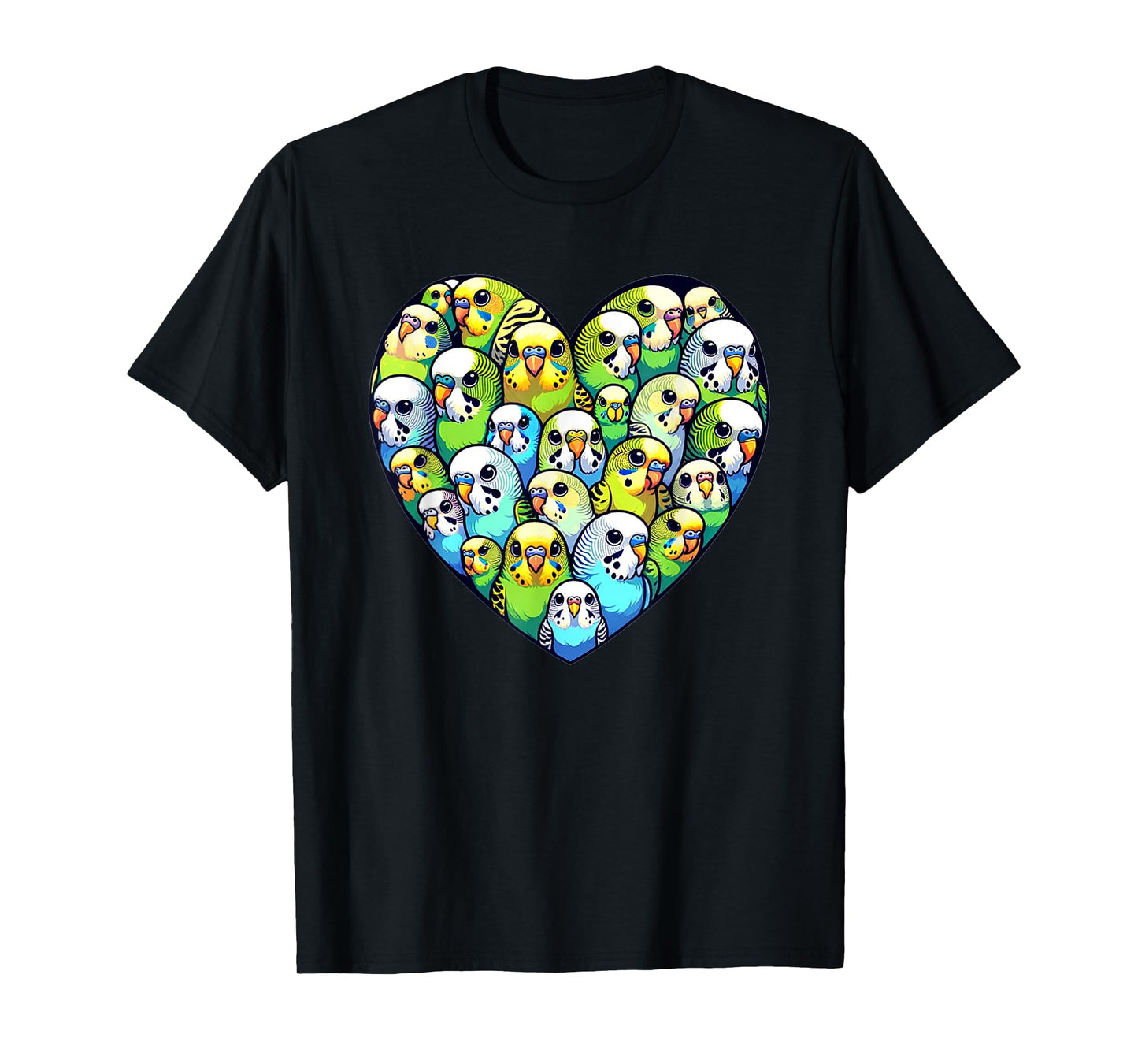 Lovely Shell Parakeet Budgerigar Lover T-Shirt