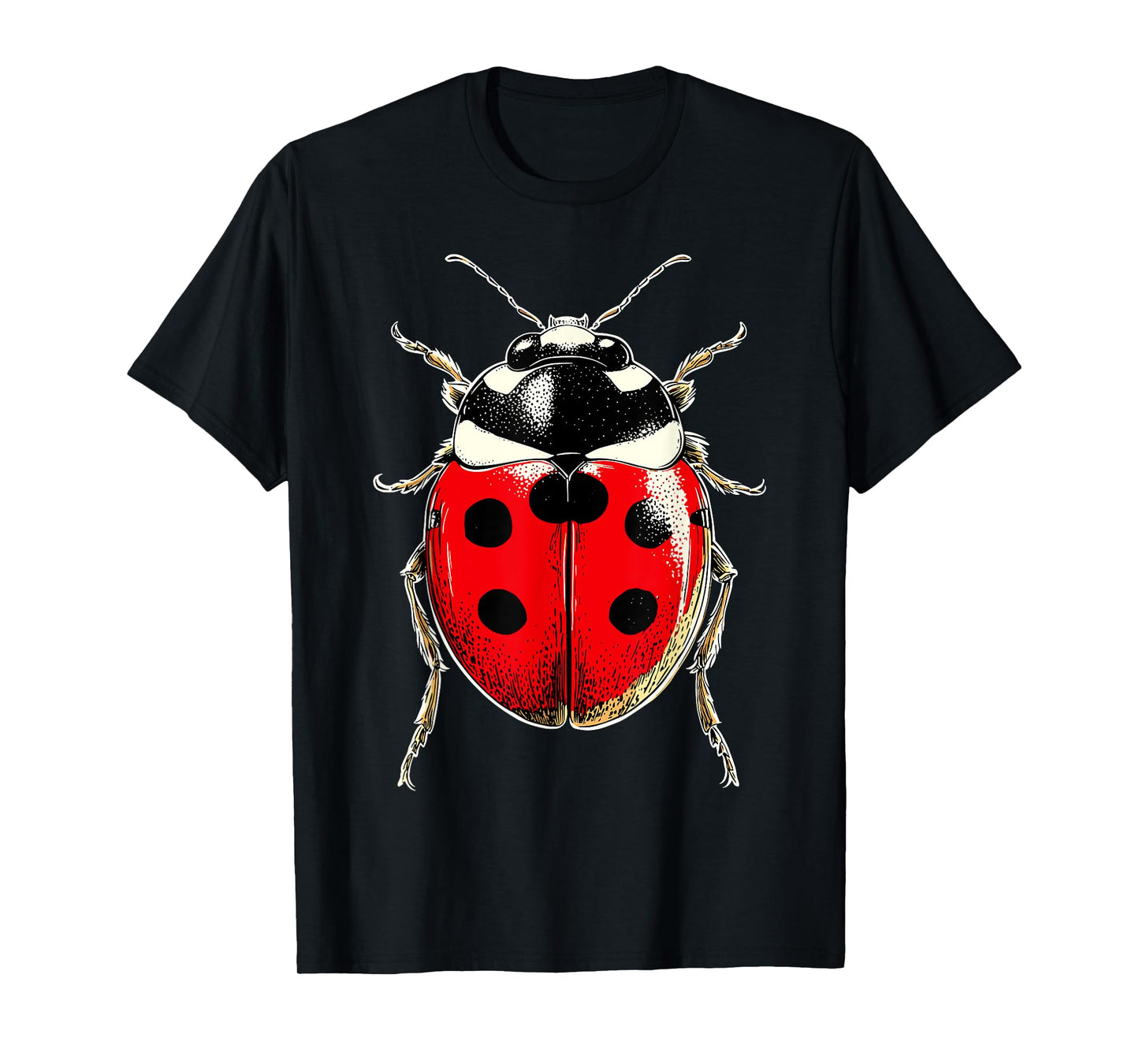 Ladybug Design Ladybird Lover Insects Cute Beetle Ladybugs T-Shirt
