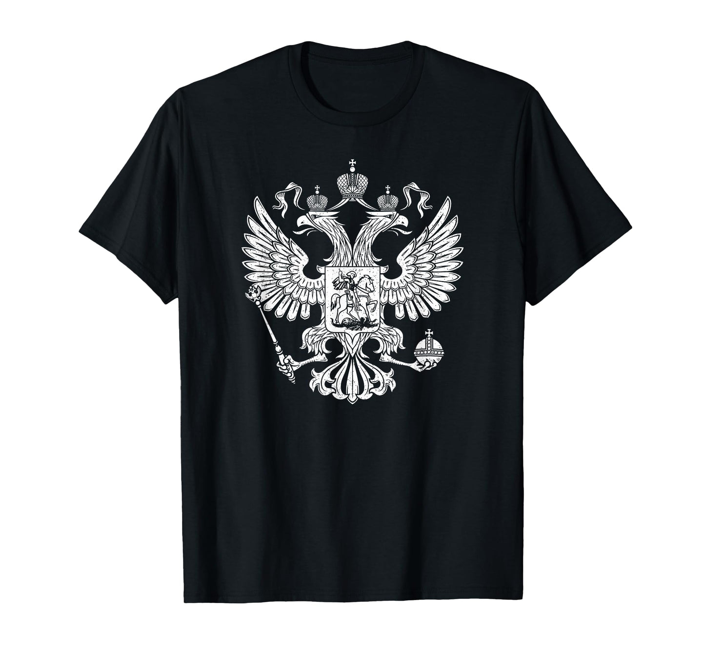 RUSSIA DOUBLE-HEADED EAGLE RUSSIAN ARMS SYMBOL EMBLEM T-Shirt
