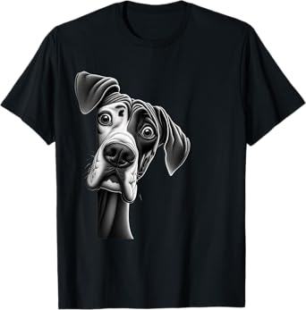 Goofy Giant Adorable Large Gentle Dog Lover Great Dane Men Women Kids T-Shirt