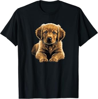 Funny Golden Retriever Puppy puppies T-Shirt