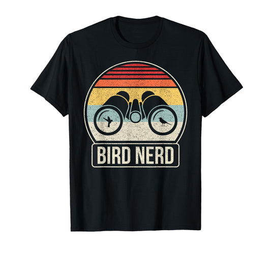 Funny Present For Bird Lover Co. Birdwatching Bird Watching Birding T-Shirt - Unisex-Adults, Black, Small, Short Sleeve, T-Shirt
