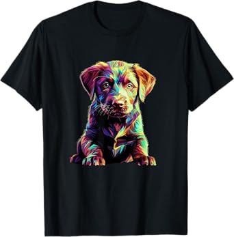 Chesapeake Bay Retriever Puppy Dog Pop Art Men Women Girls Kids T-Shirt