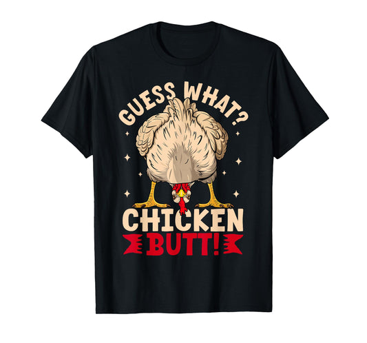 Funny Guess Chicken Design Funny Chicken Lovers T-Shirt