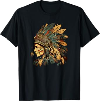 Native American Dreamcatcher Indian Design T-Shirt