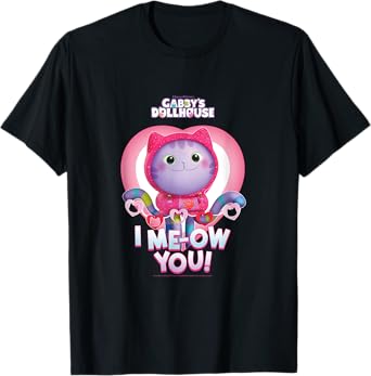 DreamWorks Gabby's Dollhouse Valentine's Day I Me-Ow You! T-Shirt