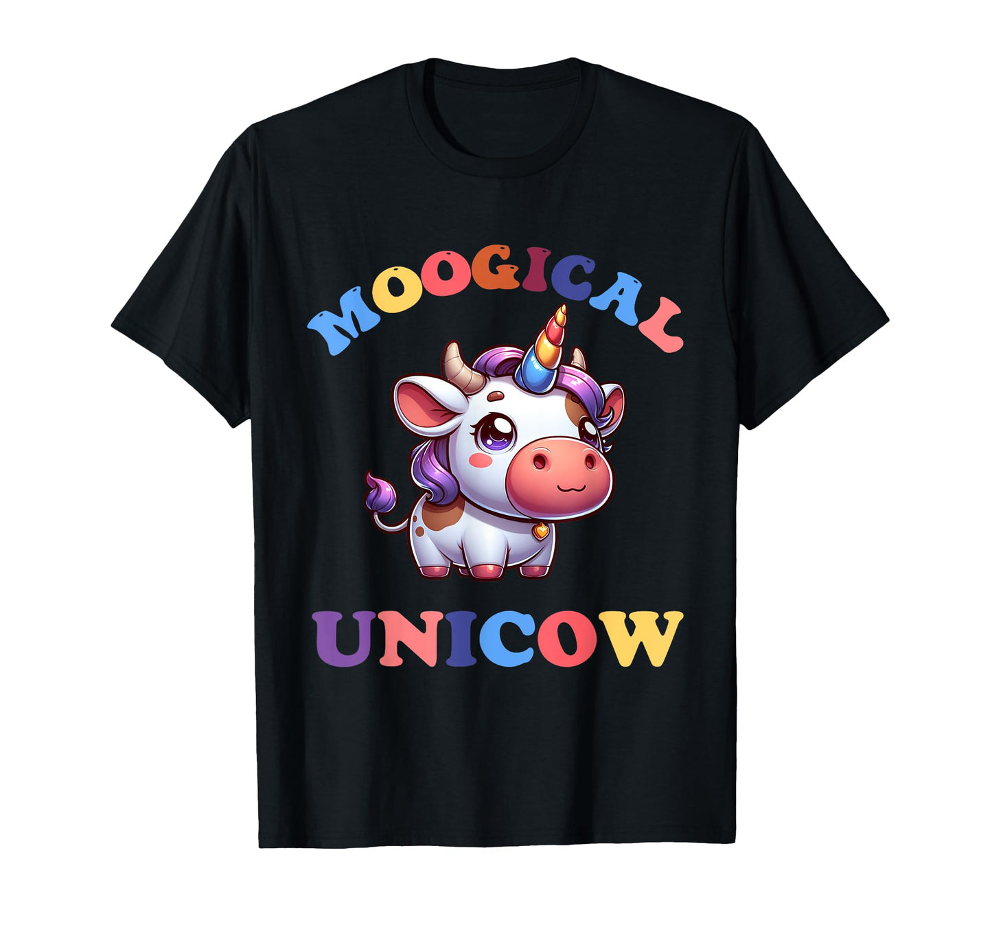 Moogical Unicow Funny Shirts Dairy Farmer Cattle Rancher T-Shirt