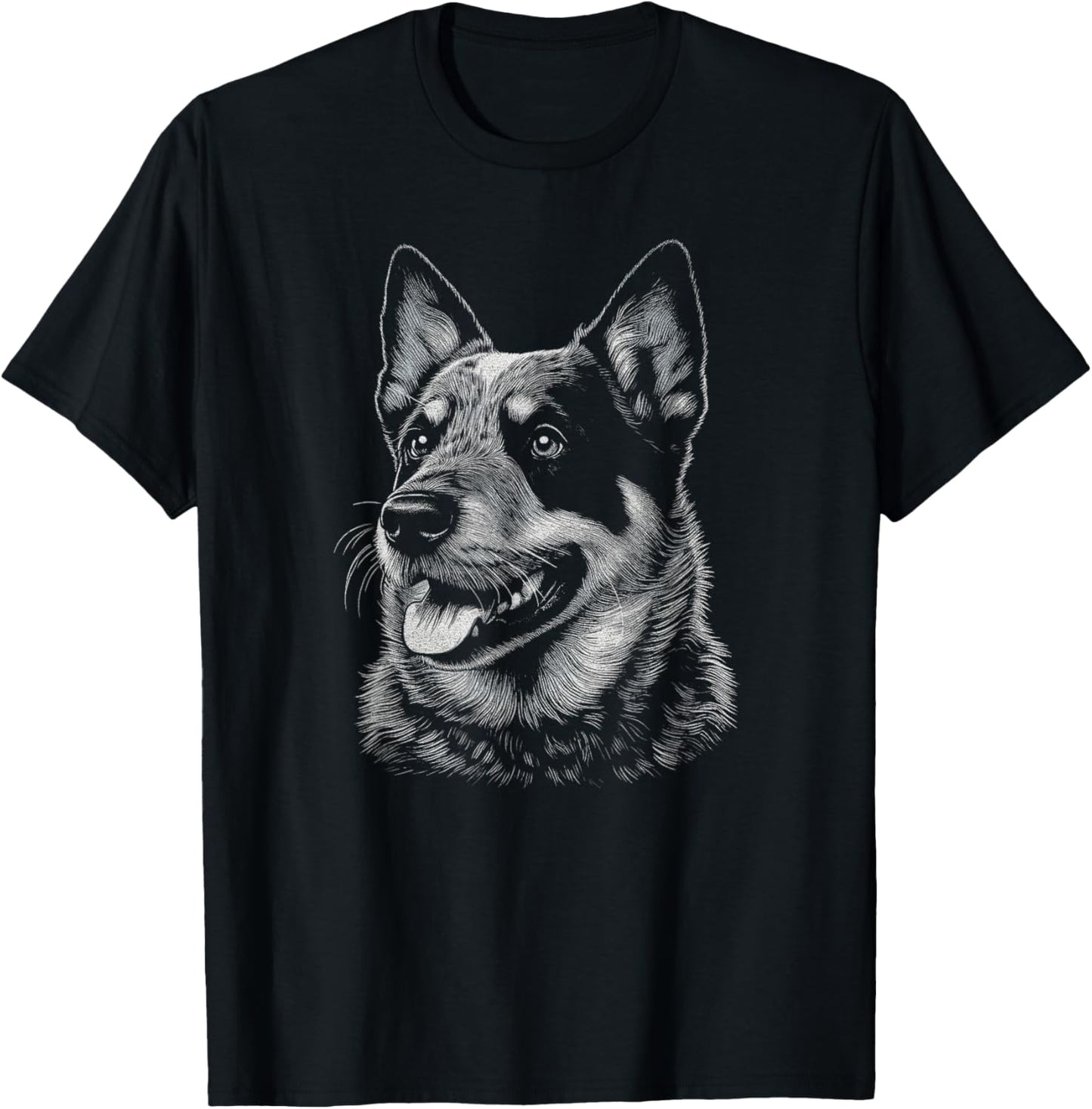 Australian Cattle Dog Blue Heeler Art For Women And Men T-Shirt
