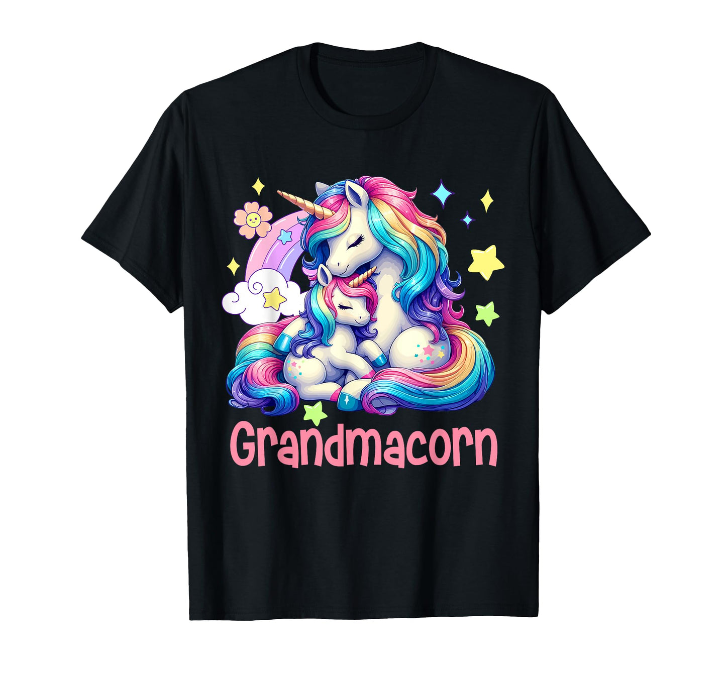 Grandmacorn Mother's Day Grandma Costume Unicorns Lover T-Shirt