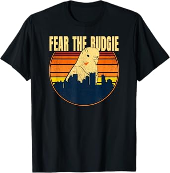 Funny Parrots Men Shirt For Parakeet Lovers | Budgie T-Shirt