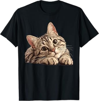 Tabby Cats Kitten Tabby Cat T-Shirt for Men Women Girls Kids