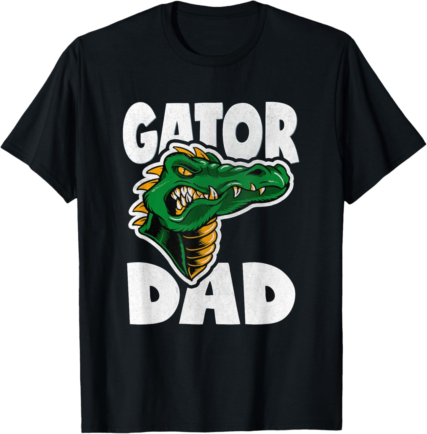 Gator Dad Vintage Retro Monster Alligators Father Men T-Shirt
