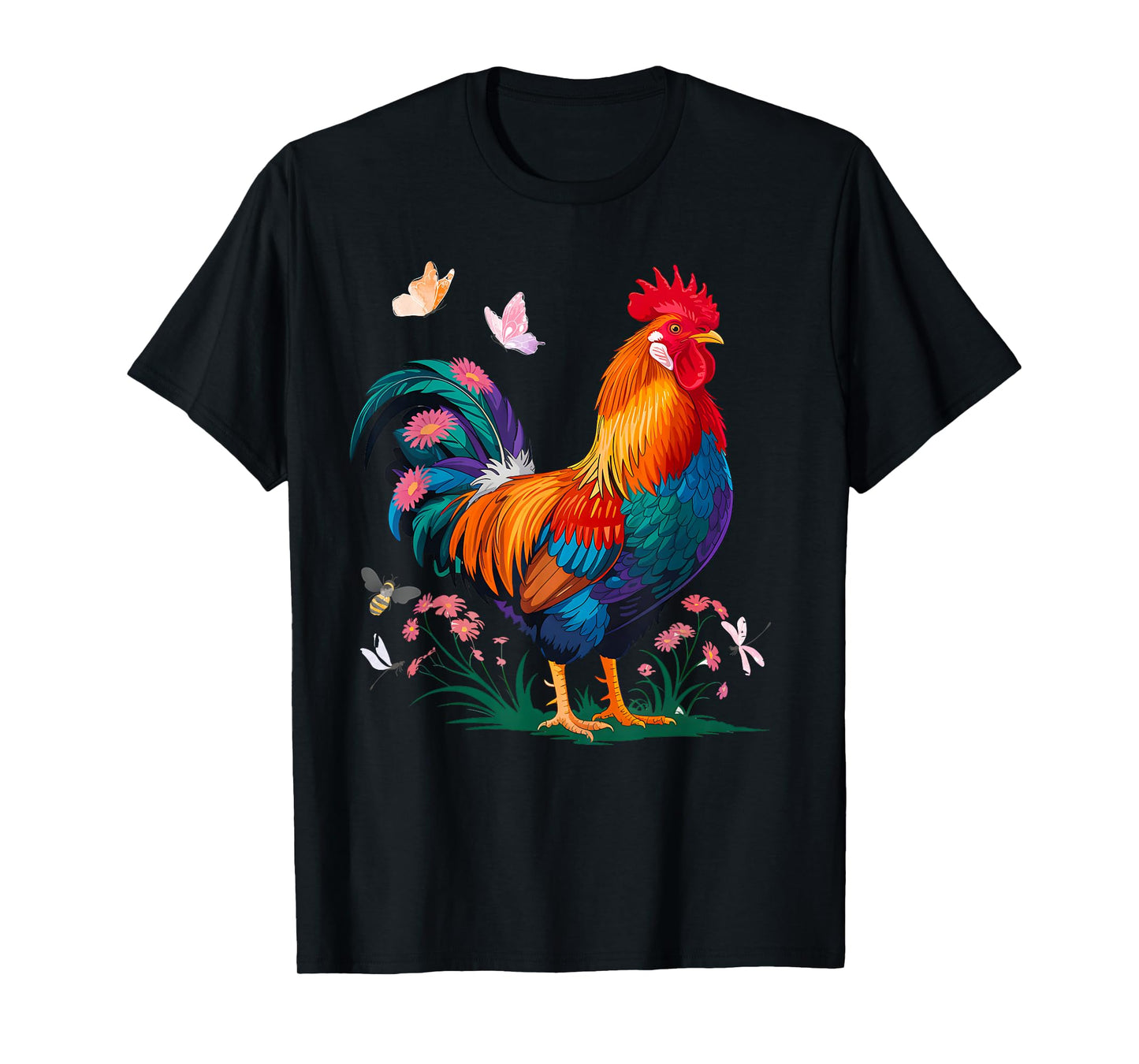 Funny Chicken Men Women Rooster Chicken Lovers T-Shirt