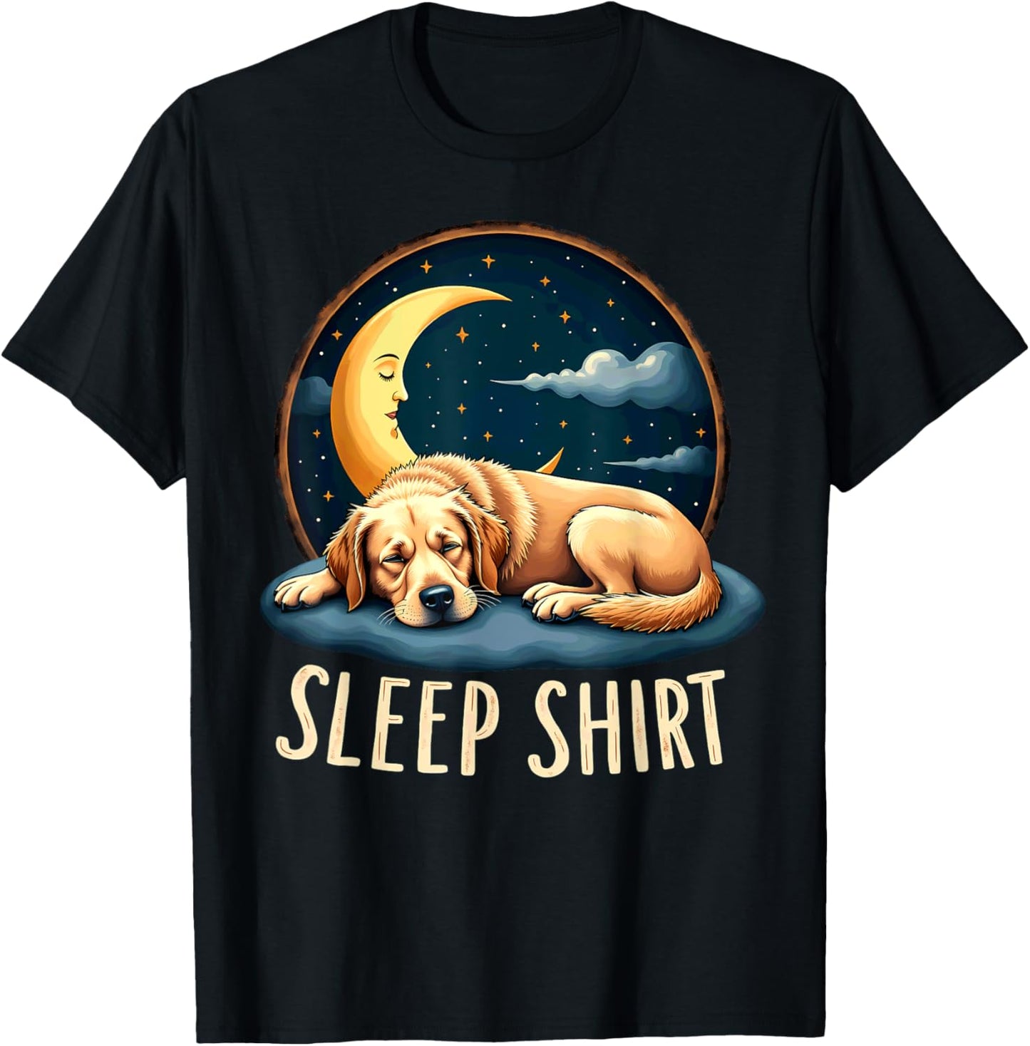 Official Sleepshirt Golden Retriever Sleeping T-Shirt