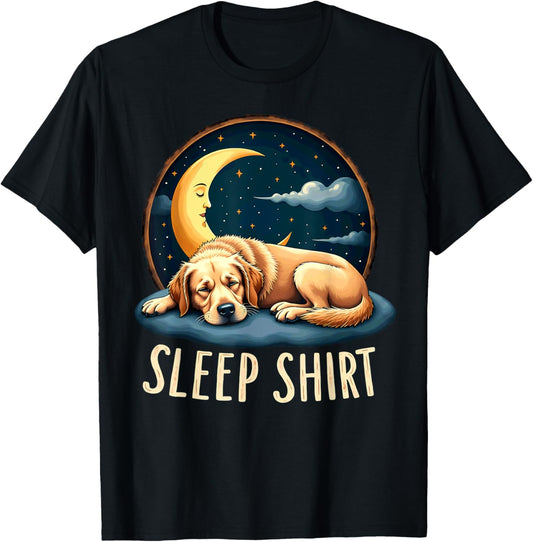 Official Sleepshirt Golden Retriever Sleeping T-Shirt