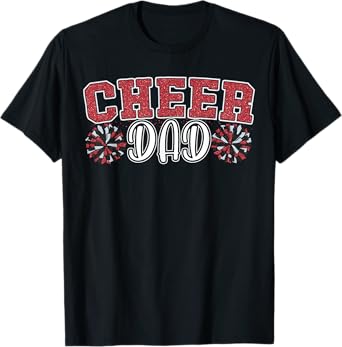 Proud Cheer Dad My Favorite Cheerleader Calls Me Daddy Men T-Shirt