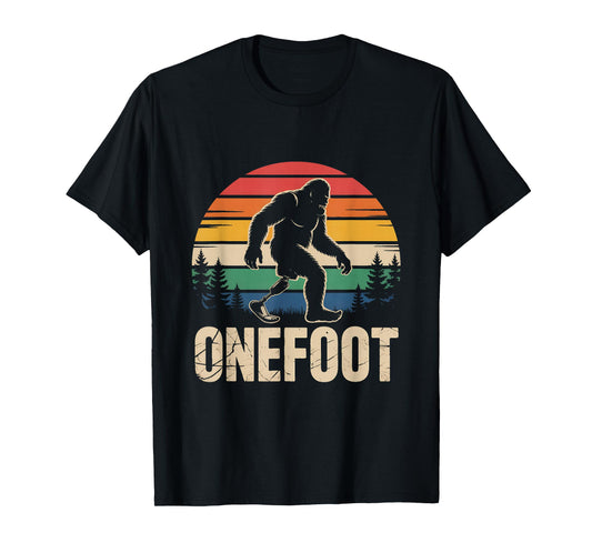 Onefoot Prosthetic Leg Amputee Recovery Bigfoot T-Shirt