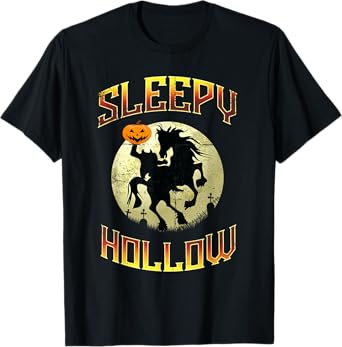 Legend of Headless Horsemen or Sleepy Hollow Halloween T-Shirt