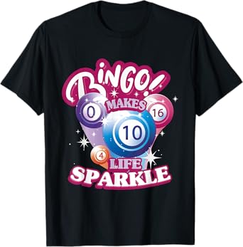 Funny Bingo Women Game Night Bingo Player T-Shirt