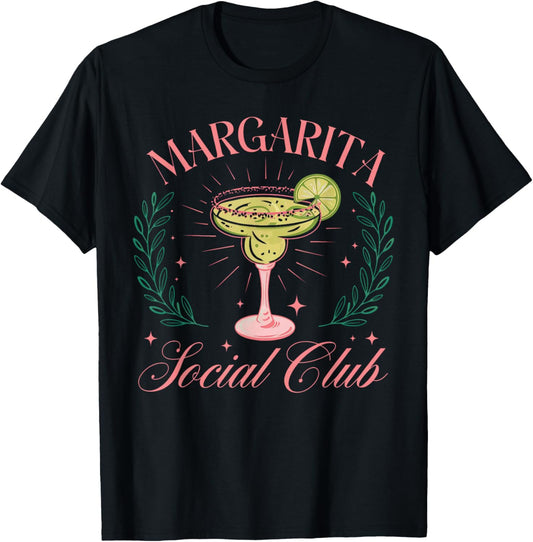 Margarita Social Club Cocktail Hawaii Beach Summer Vacation T-Shirt