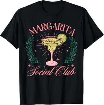 Margarita Social Club Cocktail Hawaii Beach Summer Vacation T-Shirt