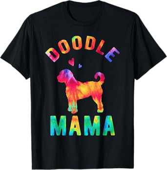 Doodle Mom Doodle Mama Goldendoodle Dog Lover T-Shirt