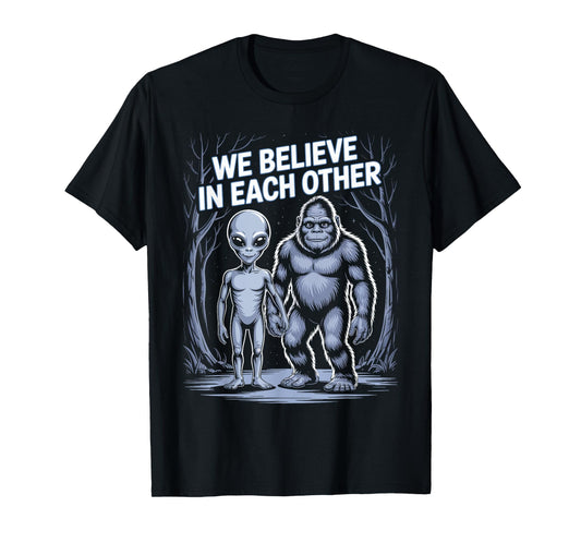 We Believe An Another Alien Bigfoot Supernatural Children T-Shirt