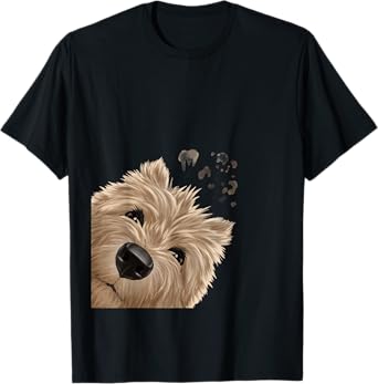 Funny Curious Dog Cairn Terrier T-Shirt